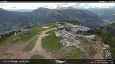immagine della webcam nei dintorni di Castello Tesino: webcam Alpe Cermis