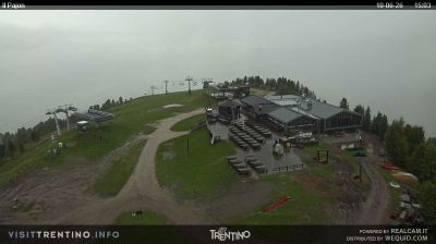 immagine della webcam nei dintorni di Tesero: webcam Alpe Cermis