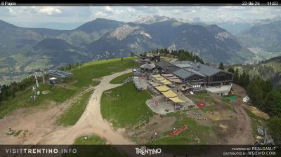 immagine della webcam nei dintorni di Egna: webcam Alpe Cermis