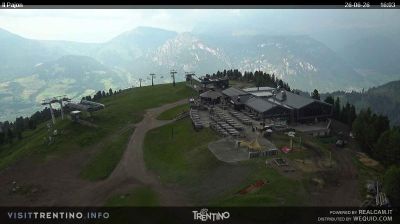 immagine della webcam nei dintorni di Baselga di Pinè: webcam Alpe Cermis