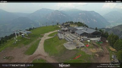 immagine della webcam nei dintorni di Baselga di Pinè: webcam Alpe Cermis