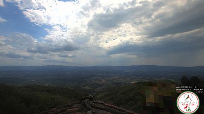 immagine della webcam nei dintorni di Arezzo: webcam Castelfranco di Sopra