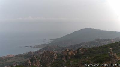 immagine della webcam nei dintorni di Santa Teresa Gallura: webcam Costa Paradiso