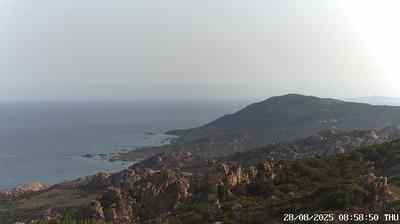 immagine della webcam nei dintorni di Santa Teresa Gallura: webcam Costa Paradiso