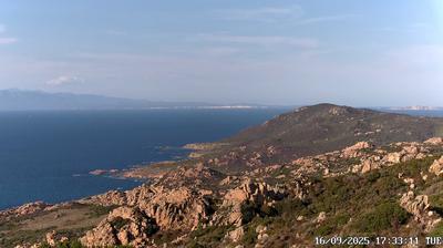 immagine della webcam nei dintorni di Santa Teresa Gallura: webcam Costa Paradiso