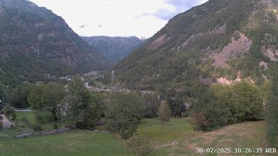 immagine della webcam nei dintorni di Brusson: webcam Issime