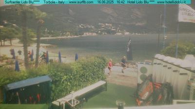 Preview delle webcam di Nago-Torbole: Surfcenter Lido Blu