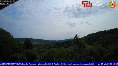 immagine della webcam nei dintorni di Piegaro: webcam Acquapendente