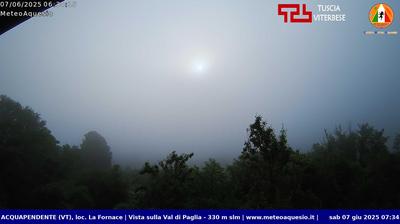 immagine della webcam nei dintorni di Castel del Piano: webcam Acquapendente