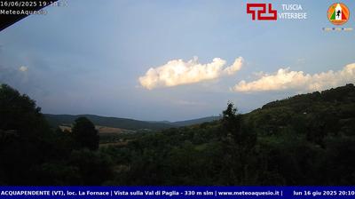 immagine della webcam nei dintorni di Lubriano: webcam Acquapendente