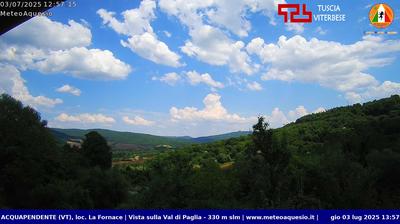 immagine della webcam nei dintorni di Orvieto: webcam Acquapendente