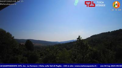 immagine della webcam nei dintorni di Orvieto: webcam Acquapendente