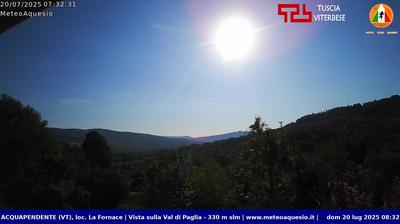 immagine della webcam nei dintorni di Orvieto: webcam Acquapendente