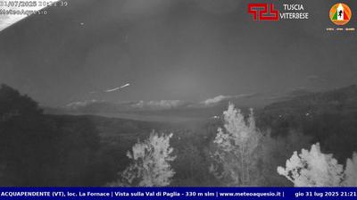 immagine della webcam nei dintorni di Capodimonte: webcam Acquapendente