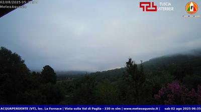 immagine della webcam nei dintorni di Monte Amiata: webcam Acquapendente