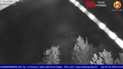 immagine della webcam nei dintorni di Manciano: webcam Acquapendente