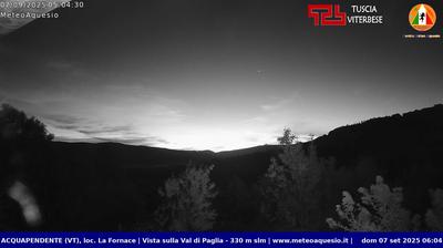 immagine della webcam nei dintorni di Orvieto: webcam Acquapendente
