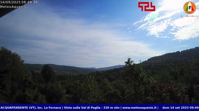 immagine della webcam nei dintorni di Castel Viscardo: webcam Acquapendente