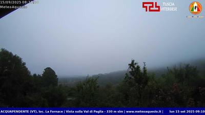 immagine della webcam nei dintorni di Lubriano: webcam Acquapendente