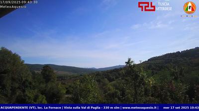 immagine della webcam nei dintorni di Monte Amiata: webcam Acquapendente