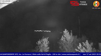 immagine della webcam nei dintorni di Bolsena: webcam Acquapendente