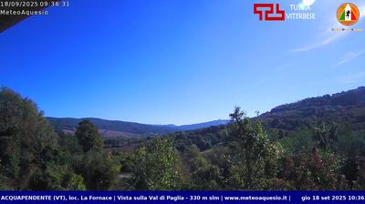 immagine della webcam nei dintorni di Castel Viscardo: webcam Acquapendente