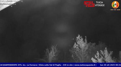 immagine della webcam nei dintorni di Manciano: webcam Acquapendente