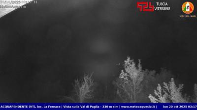 immagine della webcam nei dintorni di Orvieto: webcam Acquapendente