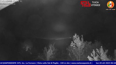 immagine della webcam nei dintorni di Fabro: webcam Acquapendente