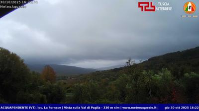 immagine della webcam nei dintorni di Castel Viscardo: webcam Acquapendente