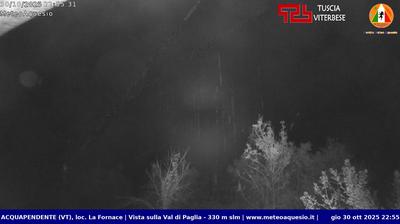 immagine della webcam nei dintorni di Castell'Azzara: webcam Acquapendente