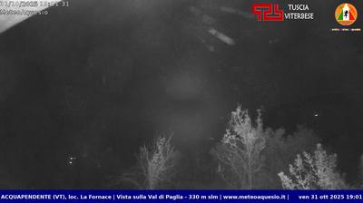 immagine della webcam nei dintorni di Vitorchiano: webcam Acquapendente