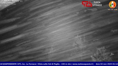 immagine della webcam nei dintorni di Monte Amiata: webcam Acquapendente