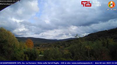 immagine della webcam nei dintorni di Abbadia San Salvatore: webcam Acquapendente
