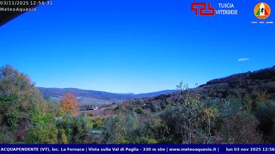 immagine della webcam nei dintorni di Bolsena: webcam Acquapendente