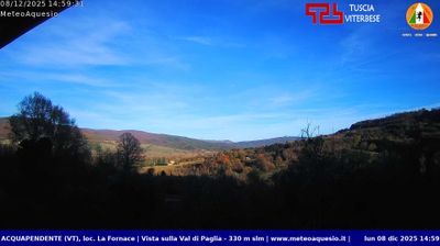immagine della webcam nei dintorni di Orvieto: webcam Acquapendente