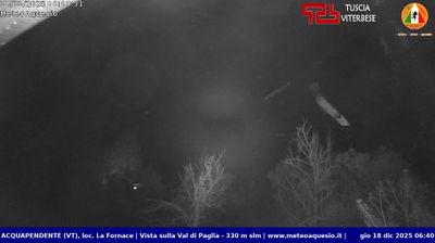 immagine della webcam nei dintorni di Sarteano: webcam Acquapendente