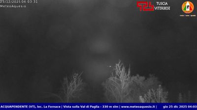 immagine della webcam nei dintorni di Ciconia: webcam Acquapendente