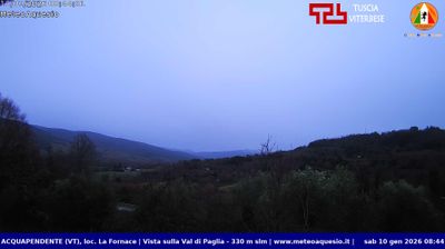 immagine della webcam nei dintorni di San Lorenzo Nuovo: webcam Acquapendente