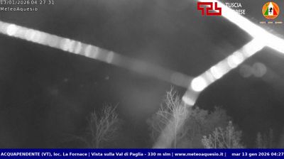 immagine della webcam nei dintorni di Castell'Azzara: webcam Acquapendente