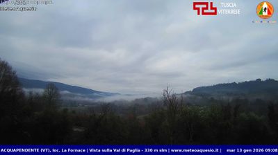 immagine della webcam nei dintorni di Bolsena: webcam Acquapendente