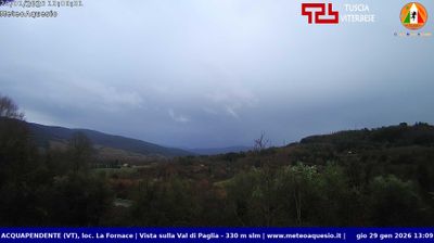 immagine della webcam nei dintorni di Castel del Piano: webcam Acquapendente