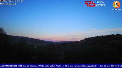 immagine della webcam nei dintorni di Marta: webcam Acquapendente