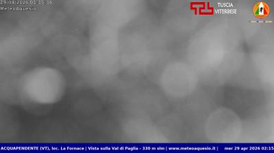 immagine della webcam nei dintorni di Fabro: webcam Acquapendente