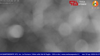 immagine della webcam nei dintorni di Castel Viscardo: webcam Acquapendente