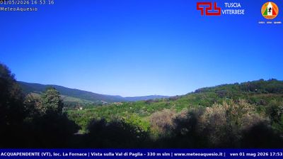 immagine della webcam nei dintorni di Castel Viscardo: webcam Acquapendente
