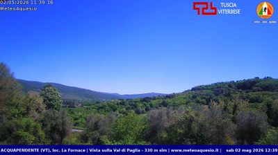 immagine della webcam nei dintorni di Manciano: webcam Acquapendente