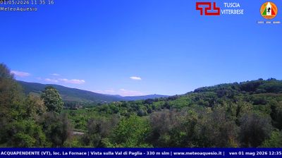 immagine della webcam nei dintorni di San Lorenzo Nuovo: webcam Acquapendente