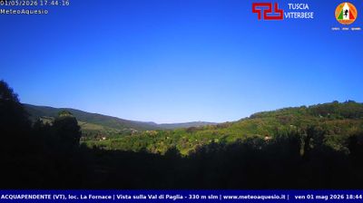 immagine della webcam nei dintorni di Piegaro: webcam Acquapendente