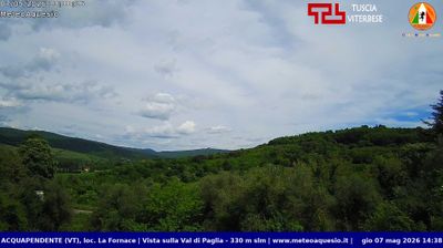 immagine della webcam nei dintorni di Proceno: webcam Acquapendente